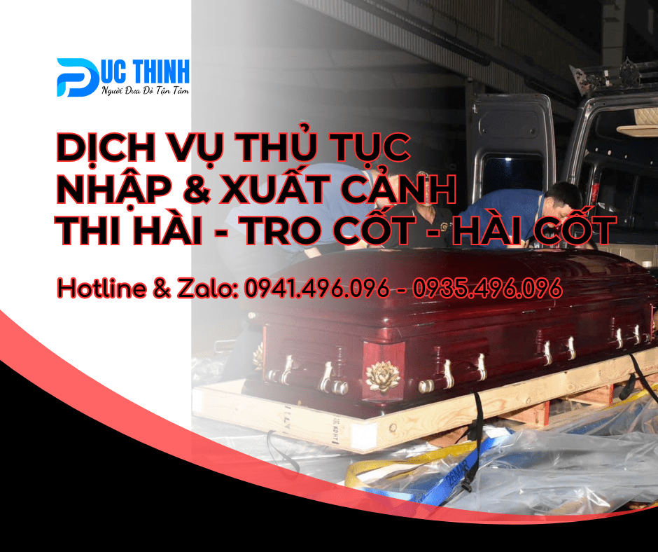 dịch vụ vận chuyển thi hài tro cốt tại tphcm
